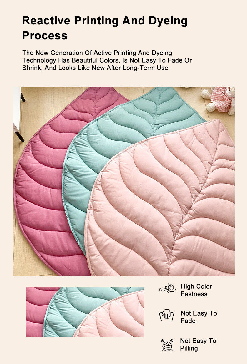 Baby Leaf Crawling Play Mat Carpet Summer quilts available for all seasons