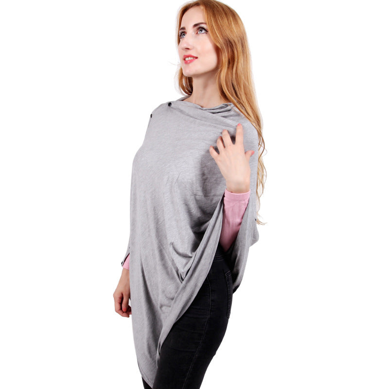 Nursing Scarf baby swaddle car towel nursing towel Multifunctional