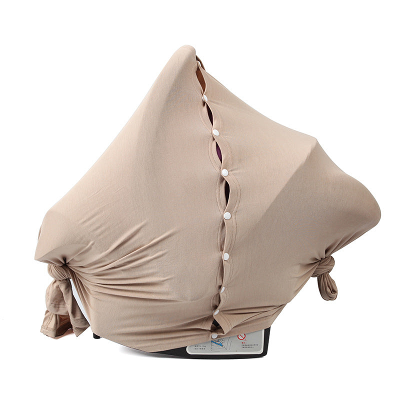 Nursing Scarf baby swaddle car towel nursing towel Multifunctional