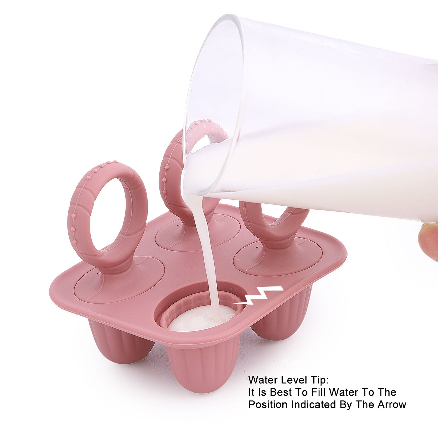 Silicone Baby teething food supplement chewy teething popsicle ice cream popsicle mold