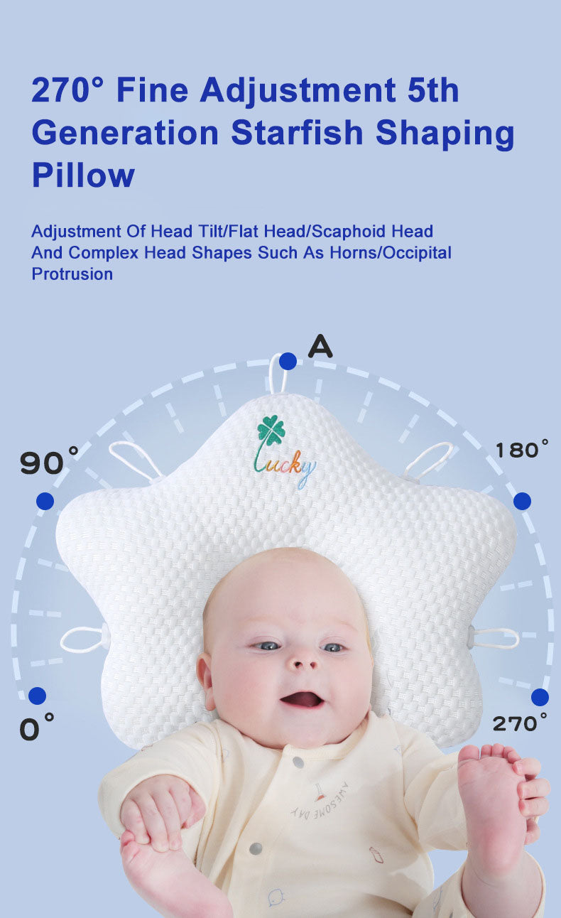 Baby Shaping Pillow 0 To 6 Months - 1 Year Old Correct Head Shape Anti-Flat Head Comfortable