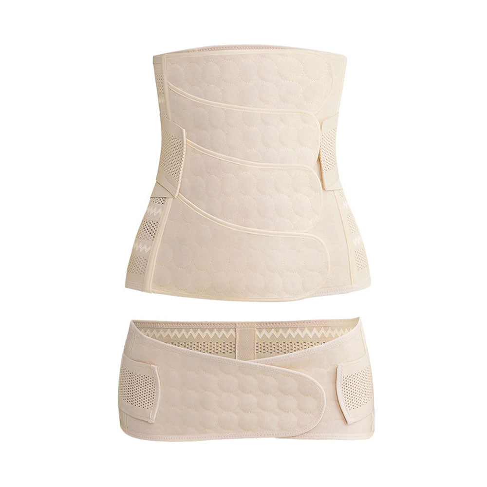 Postpartum Waist Belt Set: 4-Pack Tummy Support & Comfort