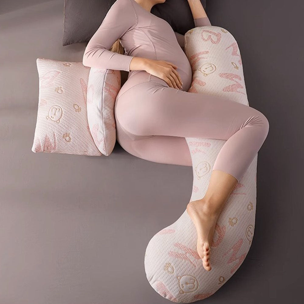 Belt support waist protection side sleeping pillow