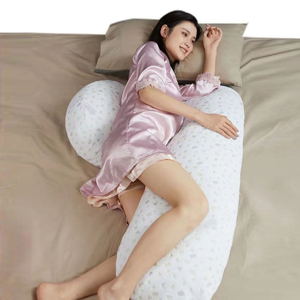 Waist protection side sleeping pillow