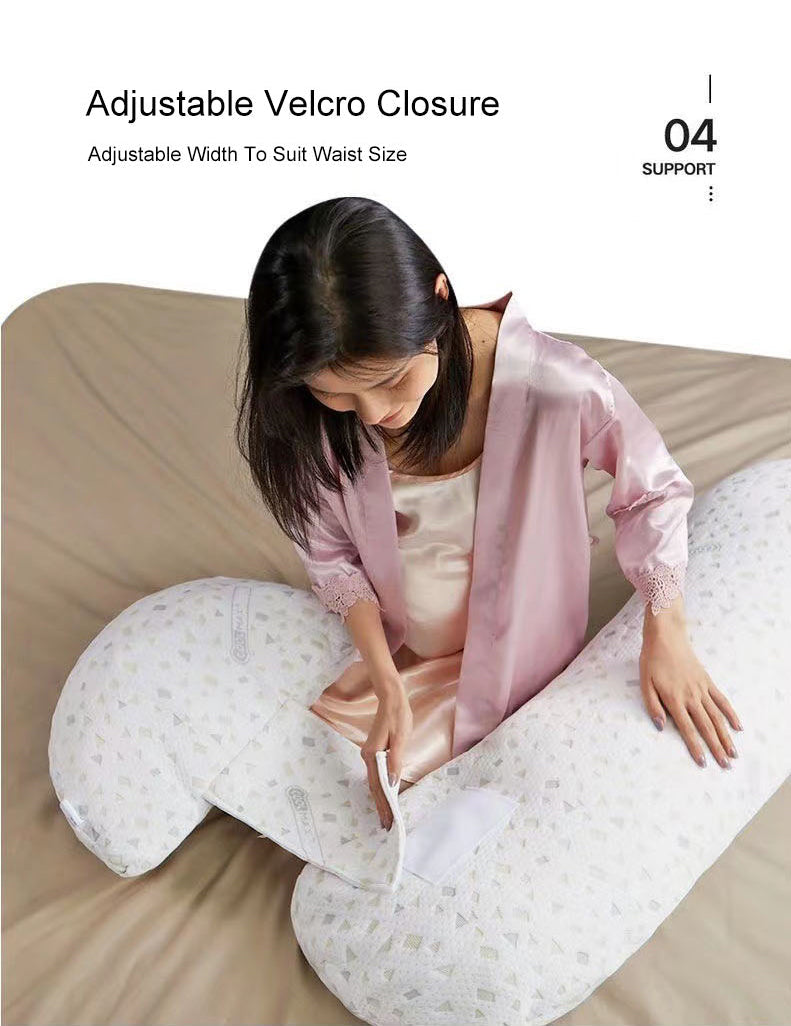 Waist protection side sleeping pillow
