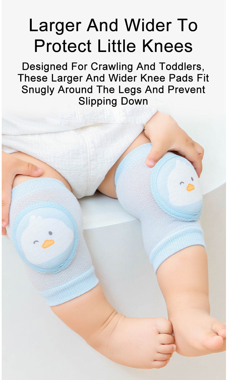 Children's knee pads Protection Thin baby toddler Crawling loose cotton stockings