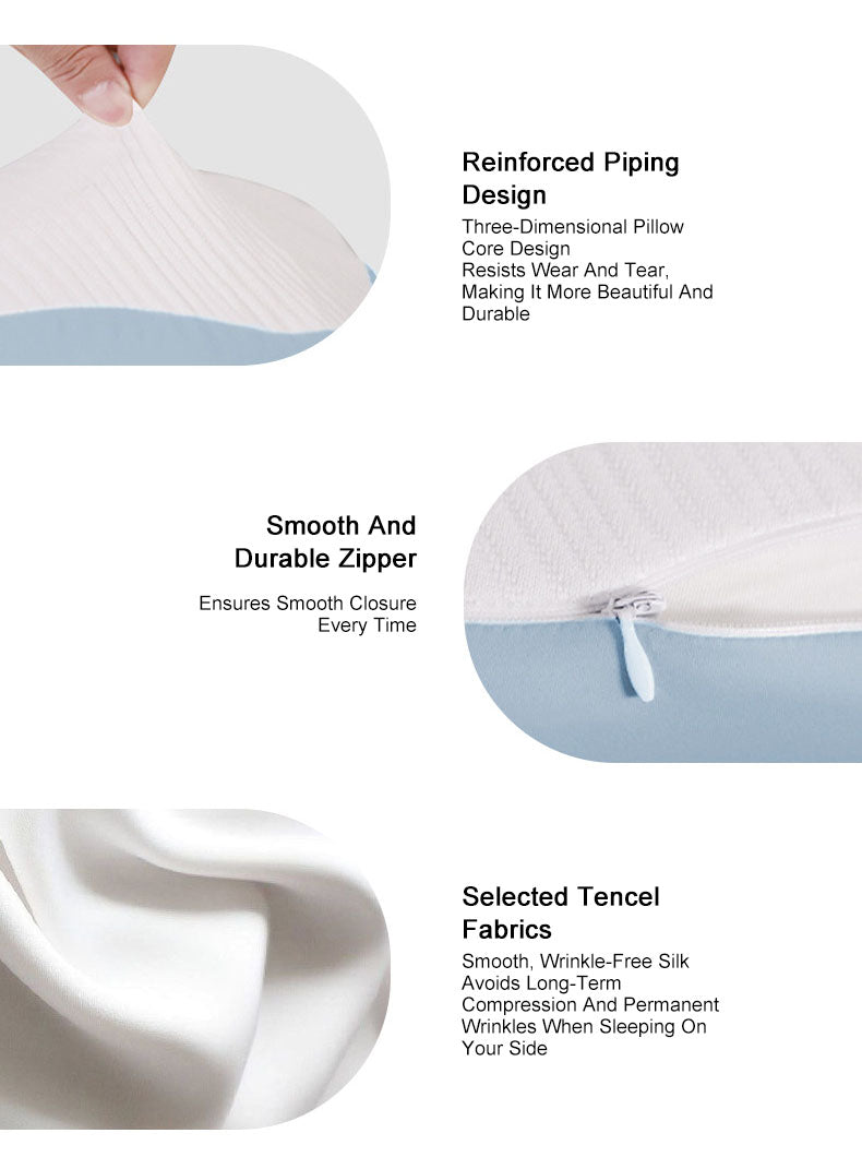 Memory foam pillow slow rebound butterfly pillow cervical protection pillow to help sleep