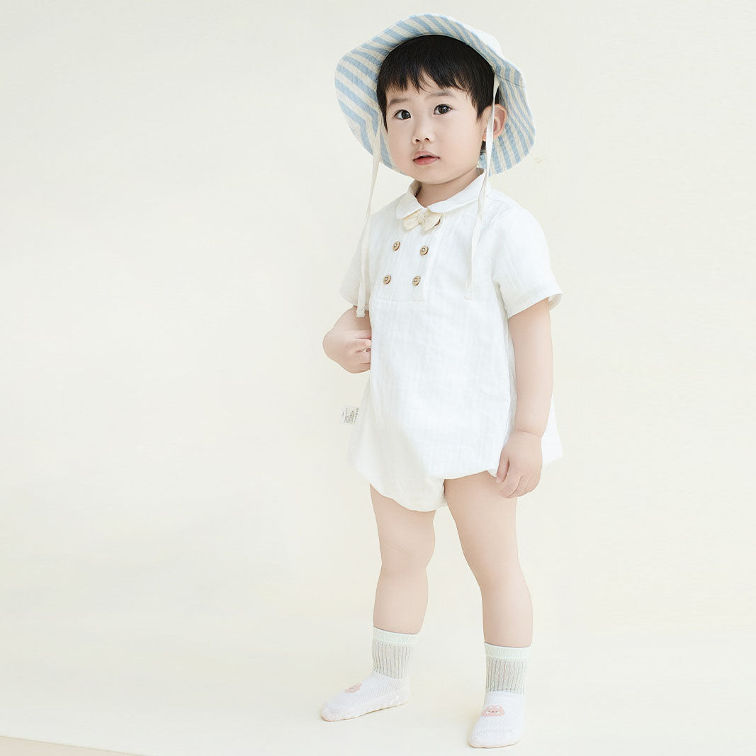 Baby socks summer mesh thin type a cotton newborn Non-slip socks