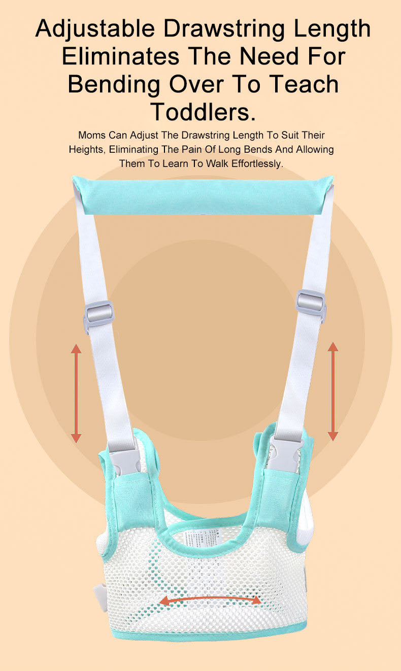 baby toddler anti-strangle infant learning to walk waist protection anti-fall breathable