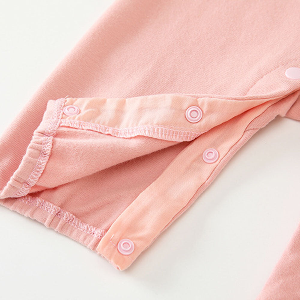 Baby Newborn red long-sleeved breathable romper onesies