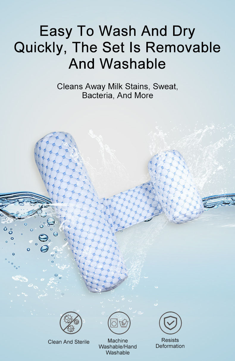 Baby anti-choking pillow for secure sleeping and preventing falls soothing side sleeper