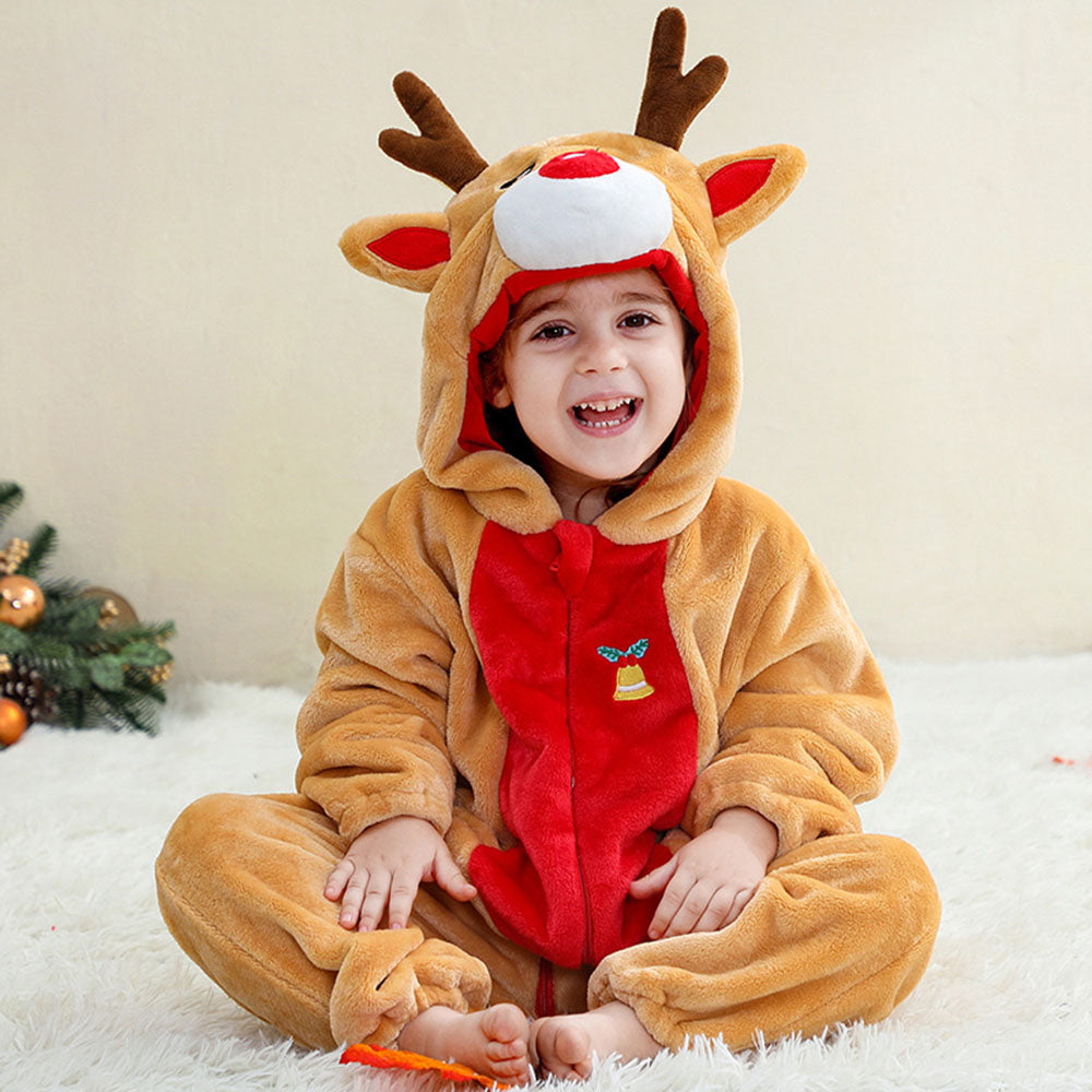 Baby infant Toddler onesie Pajamas Flannel Rompers Halloween
