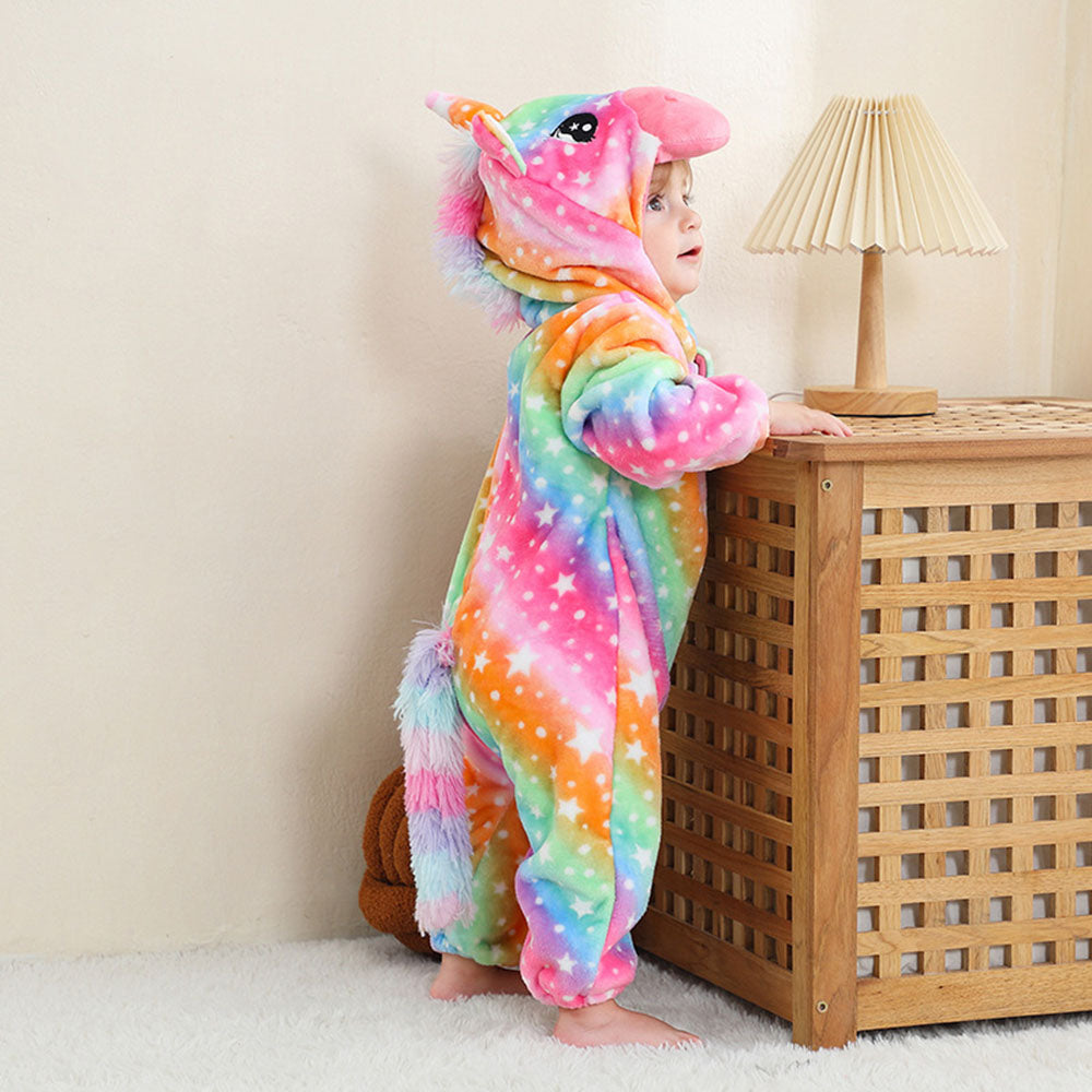 Baby and Toddler onesies Pajamas Flannel Rompers Halloween For 0-5 Years