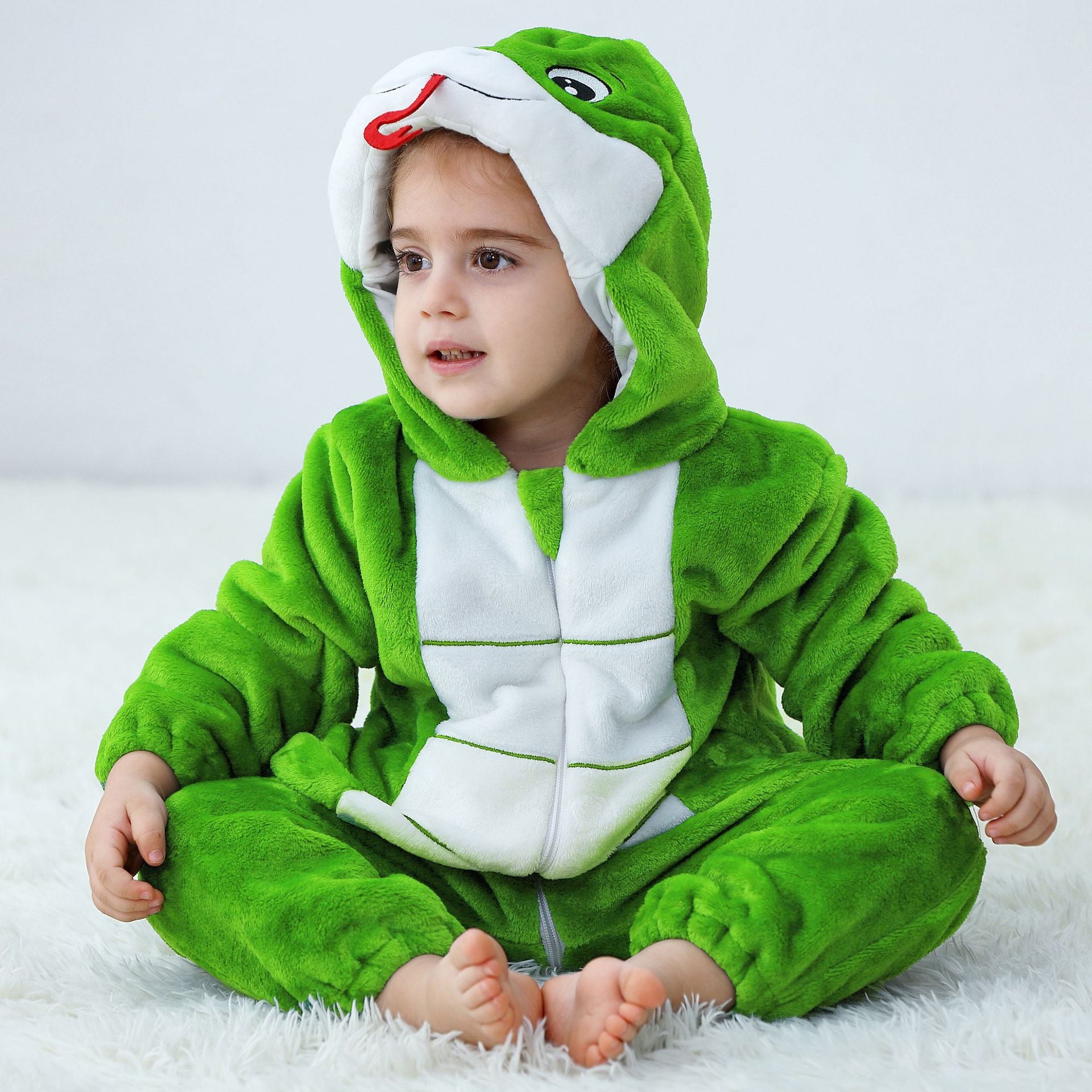 Baby and Toddler onesies Pajamas Flannel Rompers Halloween For 0-5 Years