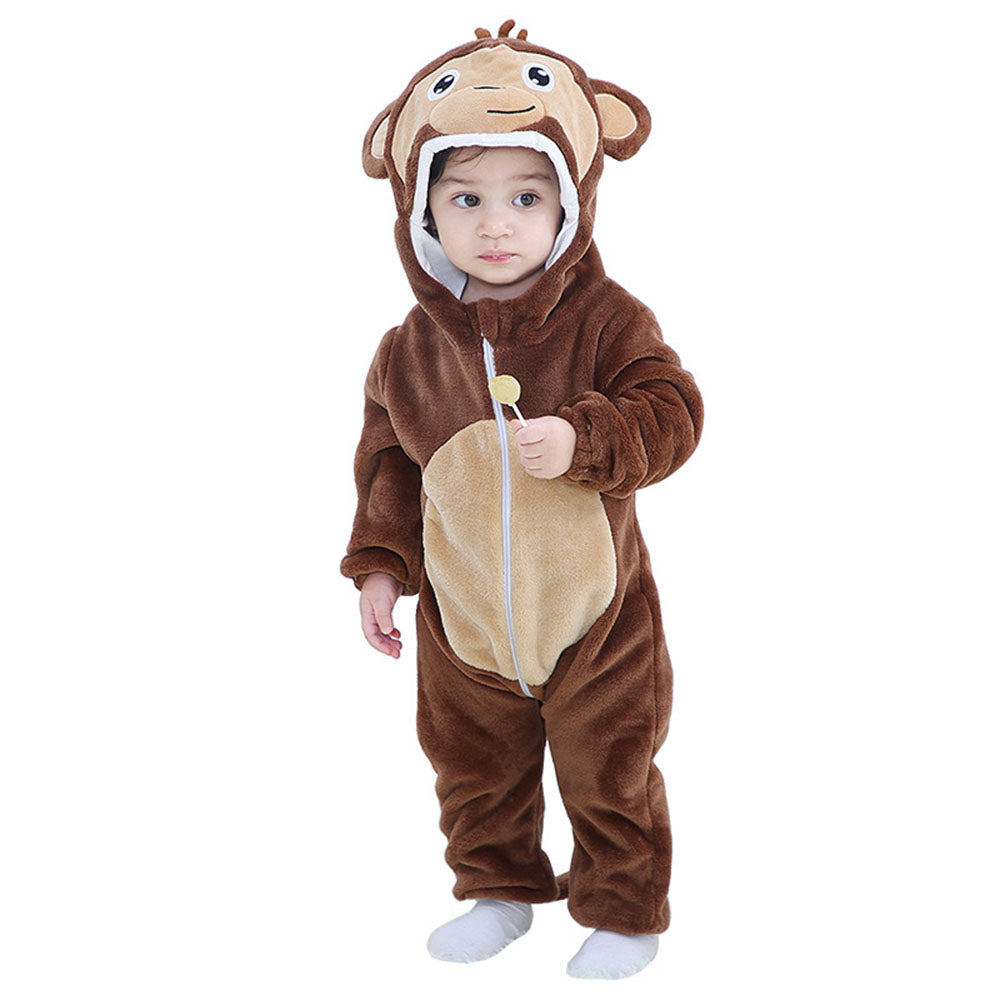 Newborn Baby Toddler Onesie Animal Romper