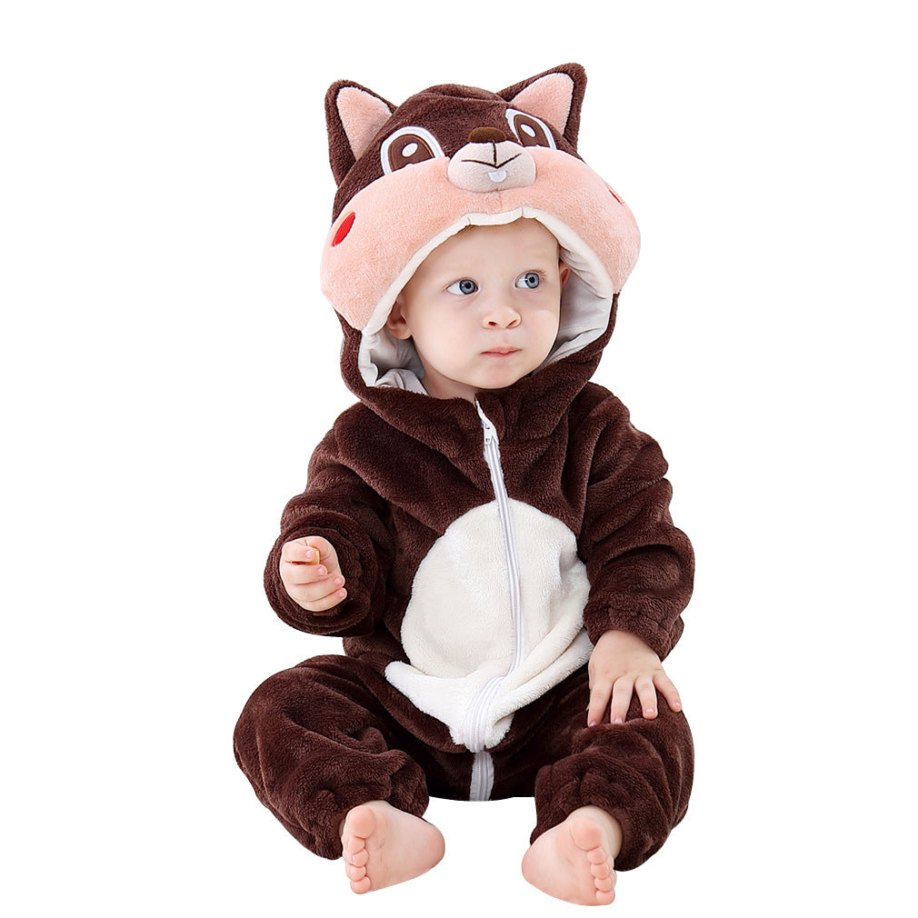 Newborn Baby Toddler Onesie Animal Romper