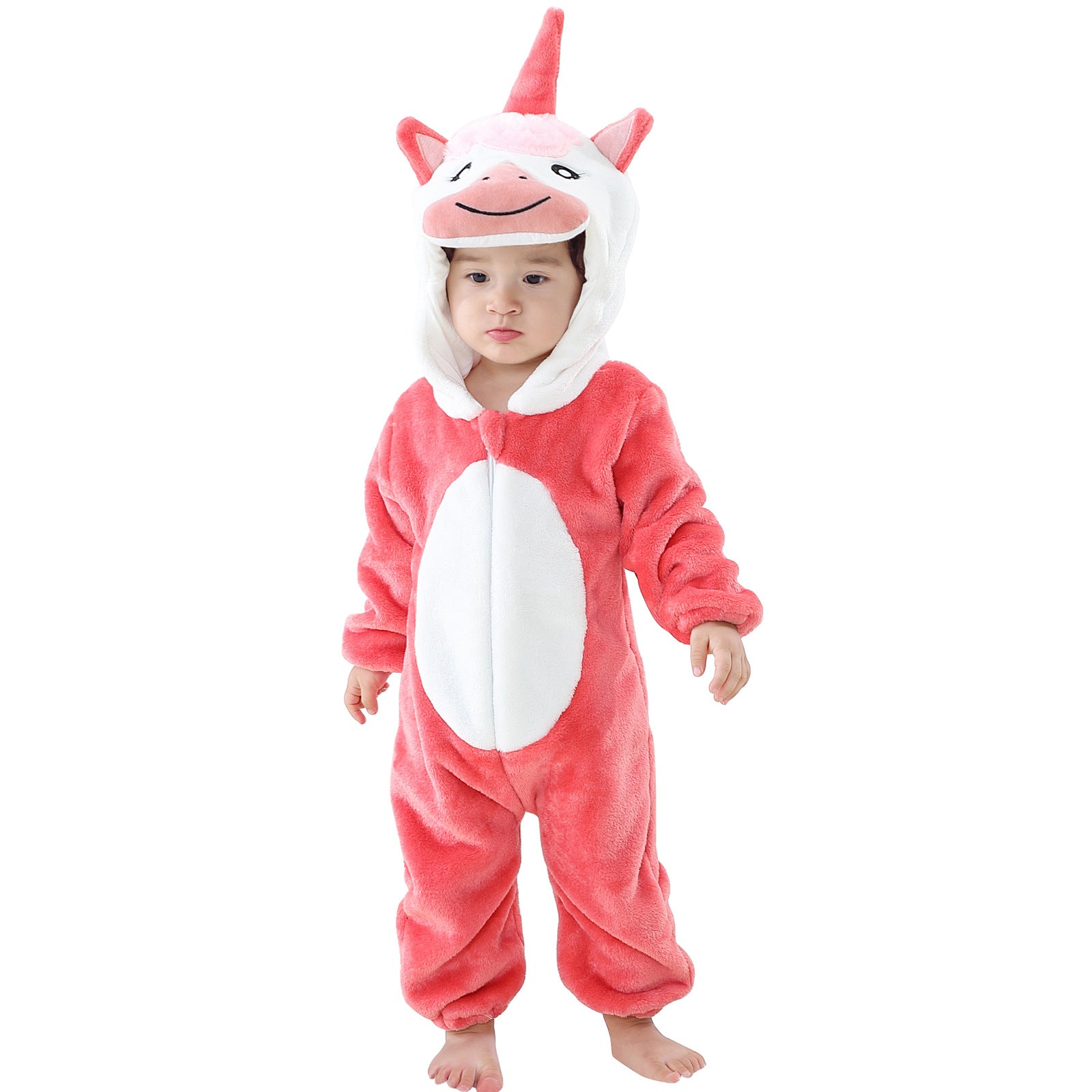 Newborn Baby Toddler Onesie Animal Romper