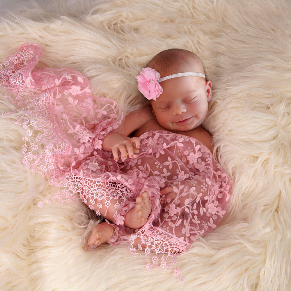 Baby photography background set props wrap blanket