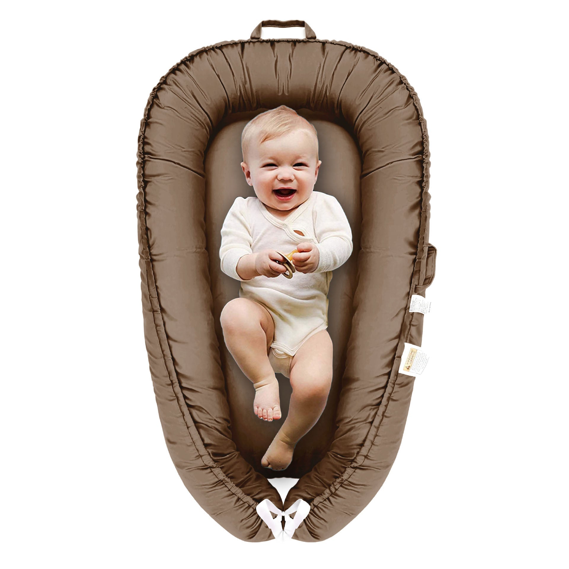 Ruffle Baby Travel Nest Lounger Crib Portable Cocoon Bionic