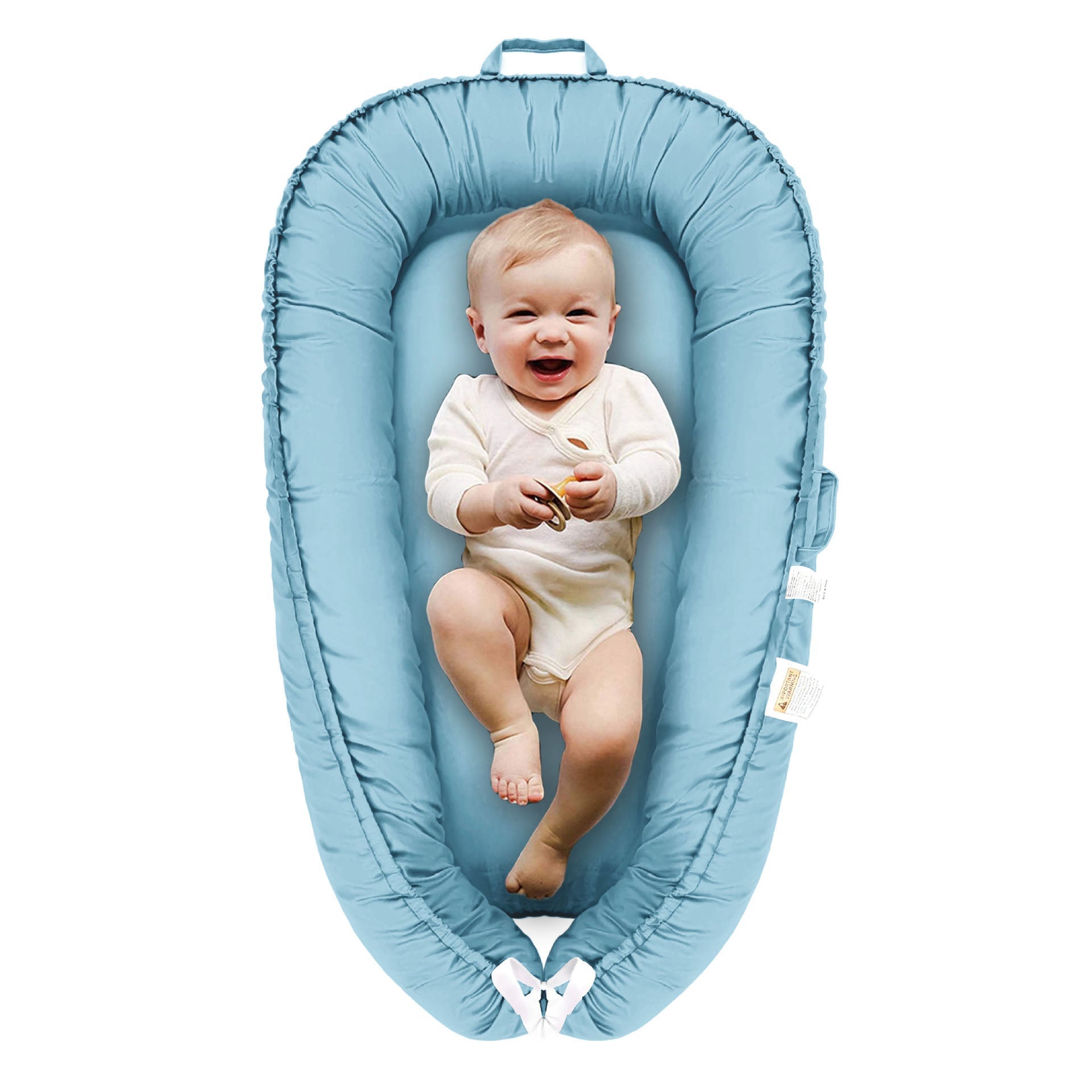 Ruffle Baby Travel Nest Lounger Crib Portable Cocoon Bionic