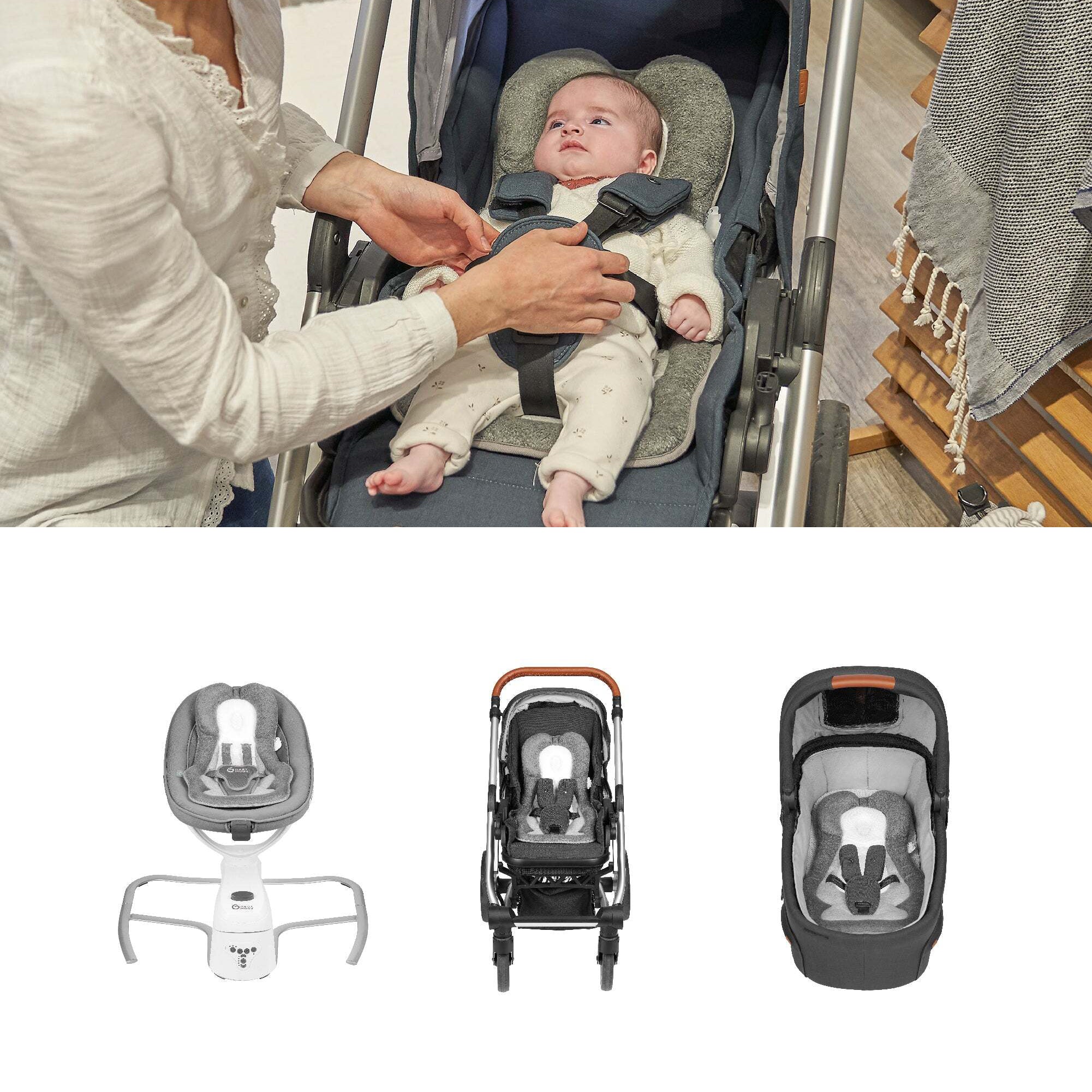 Universal Baby Infant Insert Cushion Breathable Mesh For Stroller Car Seats Bouncers