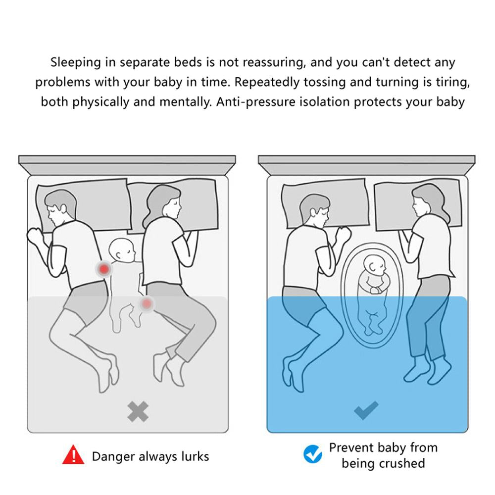 Baby Lounger Newborn Infant Nest Bed Breathable Portable Floor Seat for Home and Travel