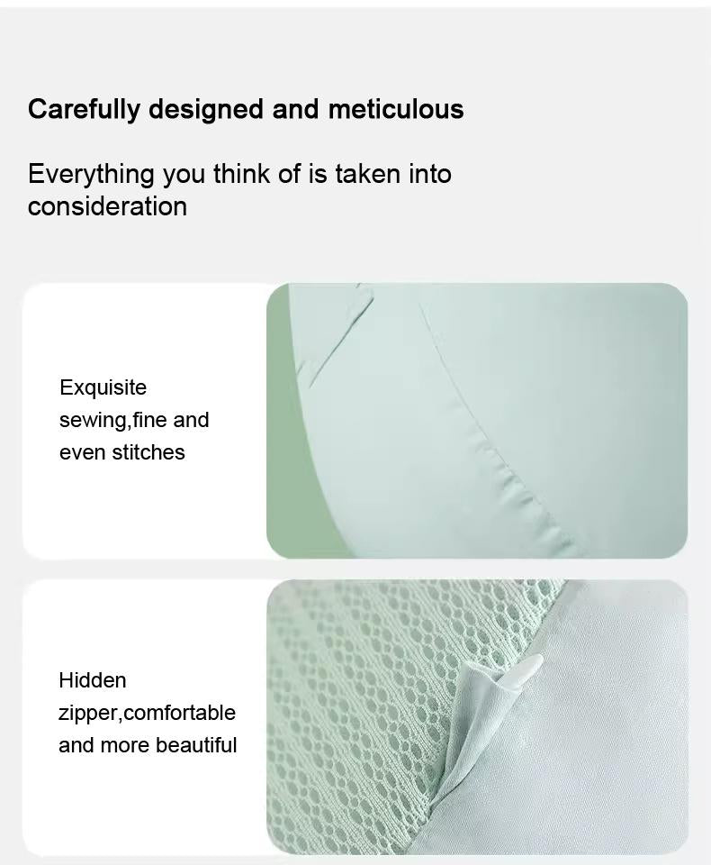 Ergonomic Baby Nursing Angled feeding Pillow Anti Reflux lounger Bed Incline Breastfeeding Crib