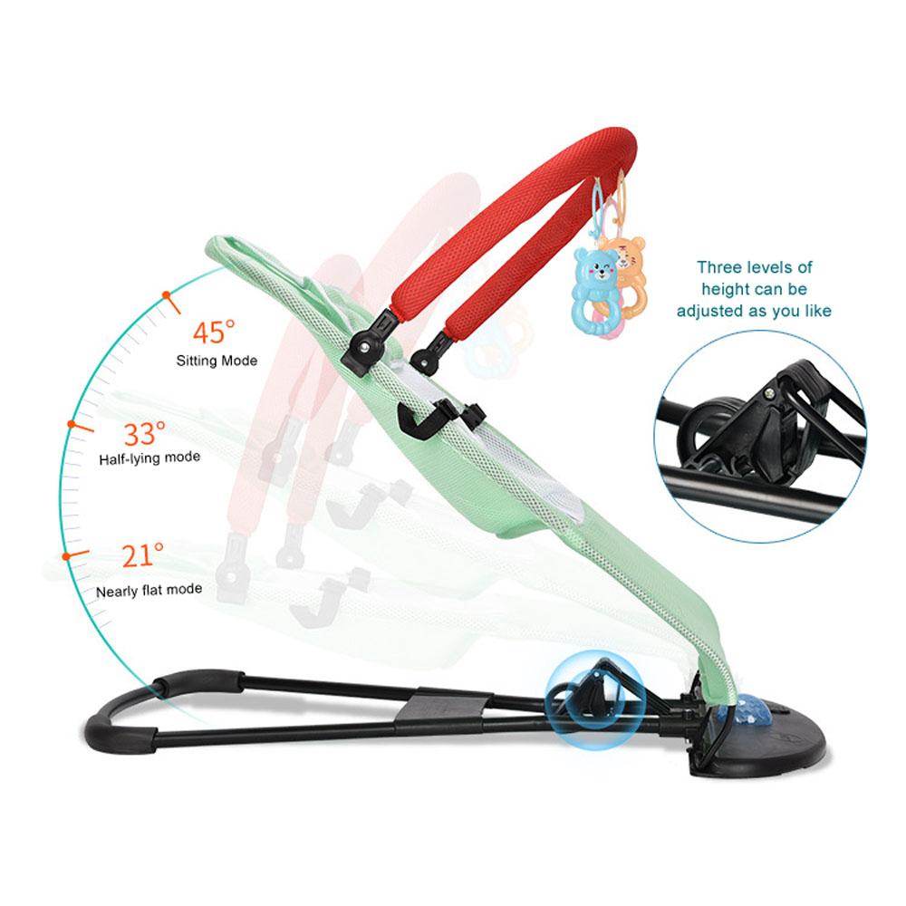 Ergonomic Baby Rocker for refux Bouncer Swing Cradle Portable Cozy
