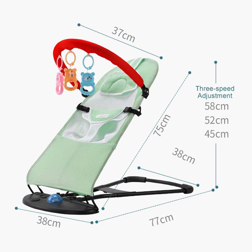 Baby Bouncer Swing Cradle Rocking Chair Portable Cozy