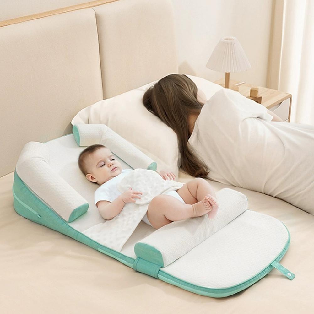 Baby Newborn Infant Anti-Reflux Spill Lounger Bed  Nursing Feeding Pillow Breastfeeding Crib