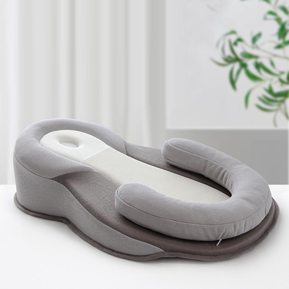 Baby Anti-Spill Reflux Feeding Nursing Pillow Breastfeeding Lounger Newborn Cushion Memory Foam