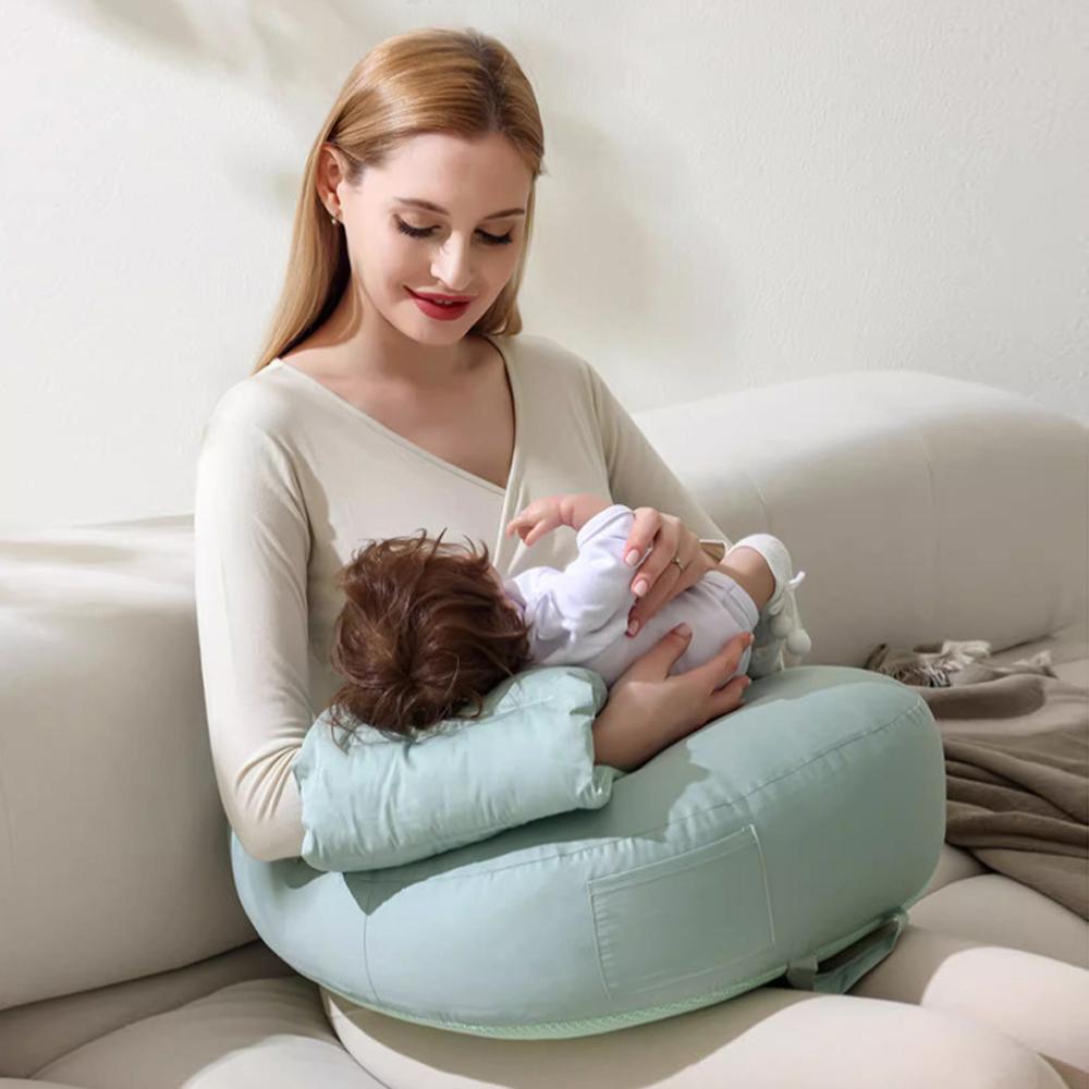 Mom Nursing Angled breastFeeding Support Pillow Baby Lounger Anti Reflux