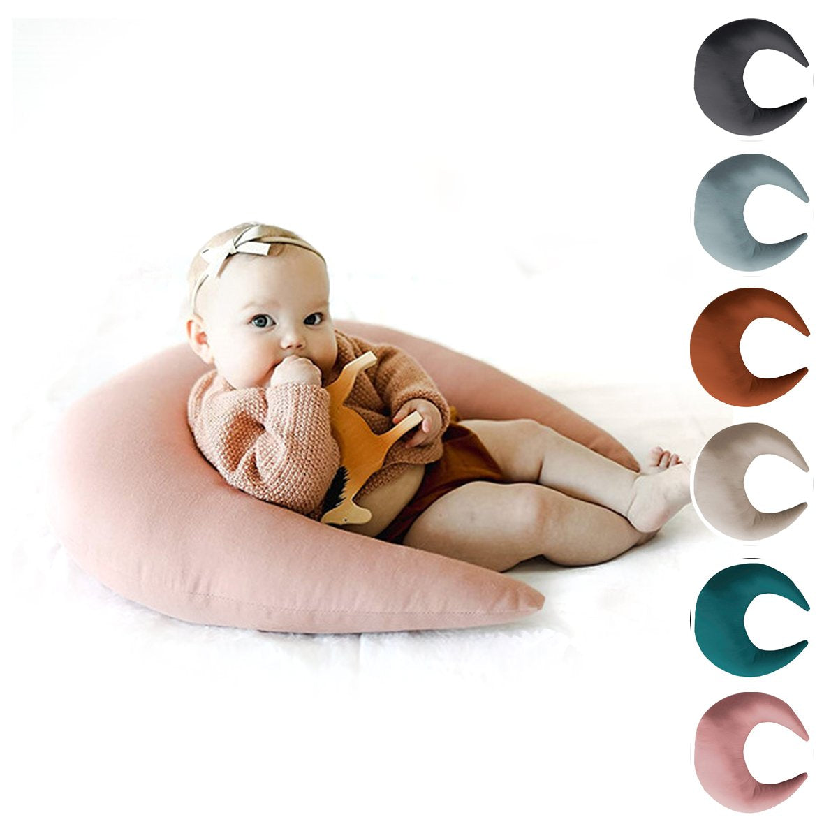 Nursing Breast Feeding Pillow Baby Tummy and Sit Lying Down Support