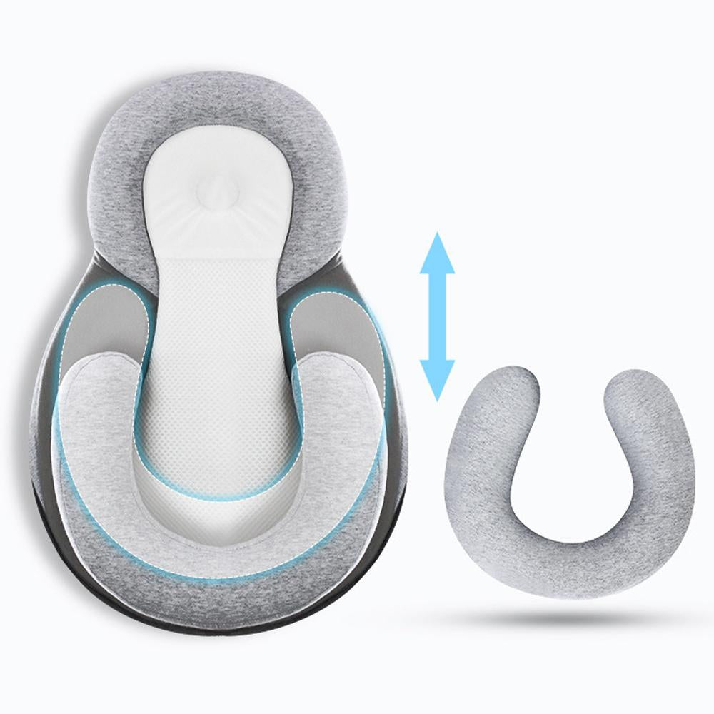 Baby Anti-Spill Reflux Feeding Nursing Pillow Breastfeeding Lounger Newborn Cushion Memory Foam