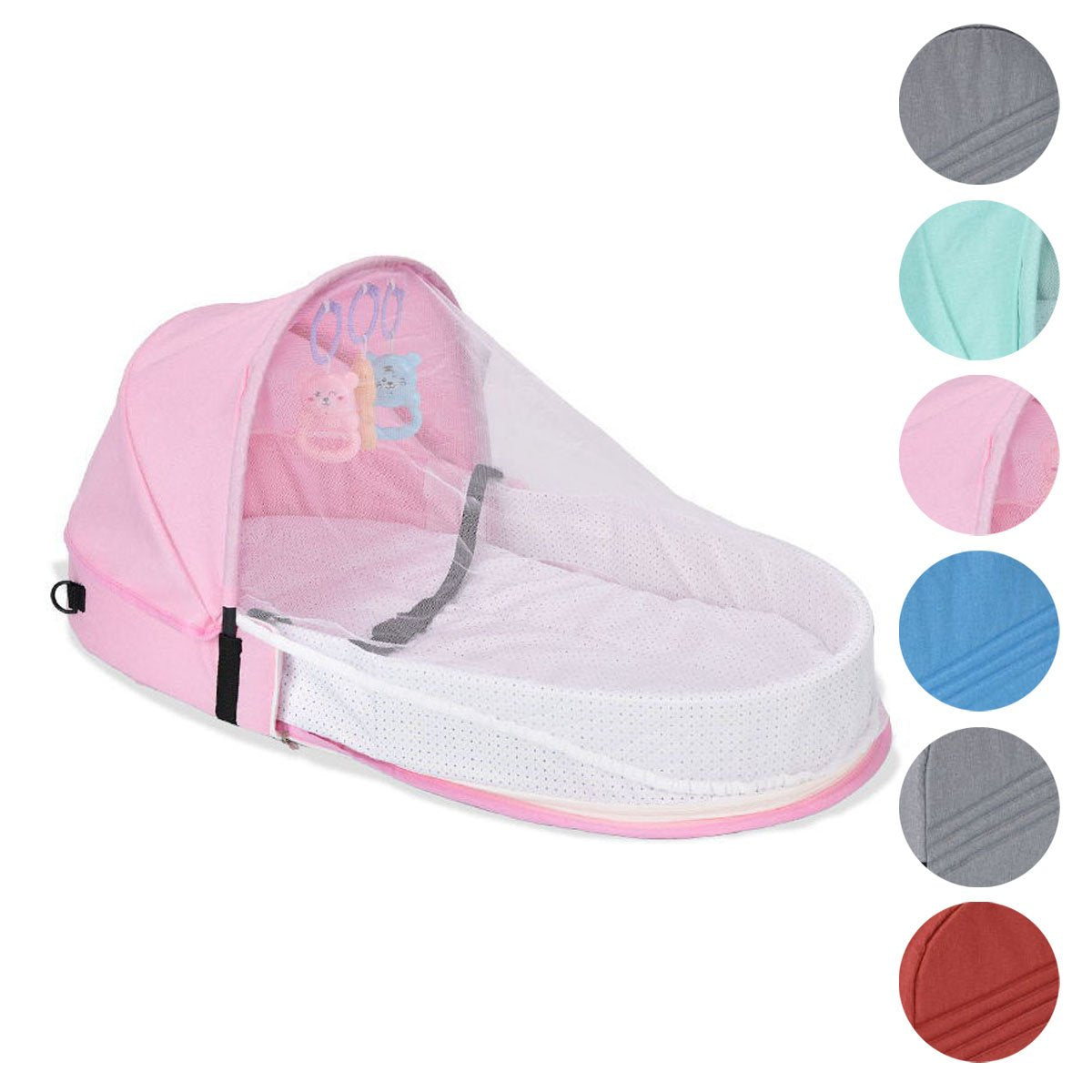 Baby Reborn Protable Bassinet Bed Travel Tent Cradle Crib
