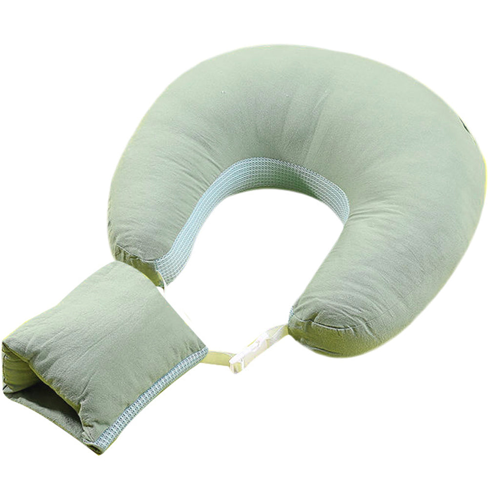 Newborn Nursing angled feeding Pillow Baby Breastfeeding Crib bed Anti Reflux Lounger