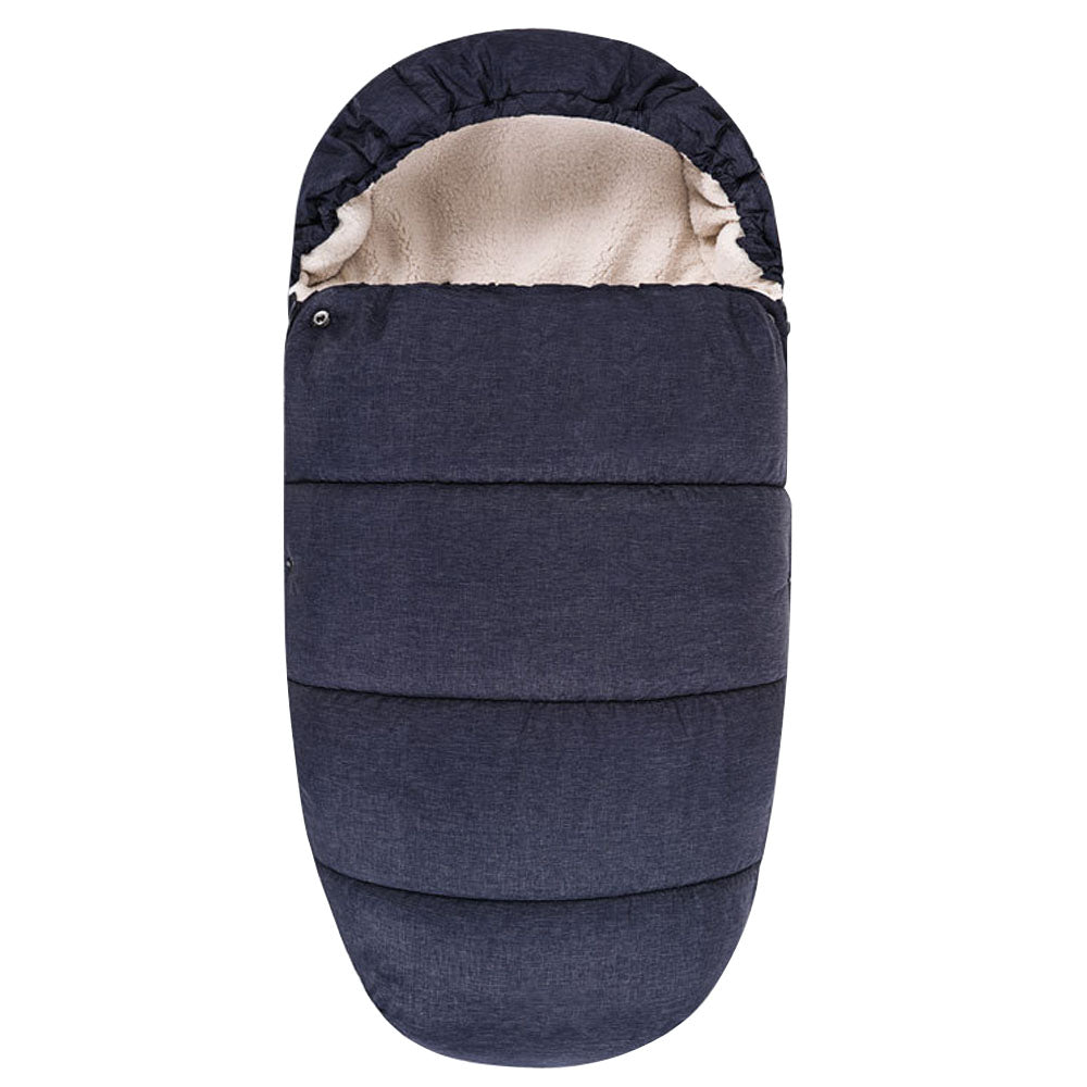 Baby Sleeping bag Sack Thick Blanket Anti-kick Plus Velvet Thickened For Stroller