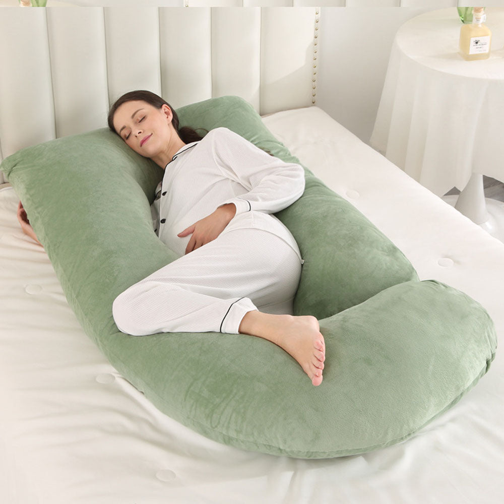 G Shaped Body Pillow: Ergonomic Support for Moms & Bump Comfort