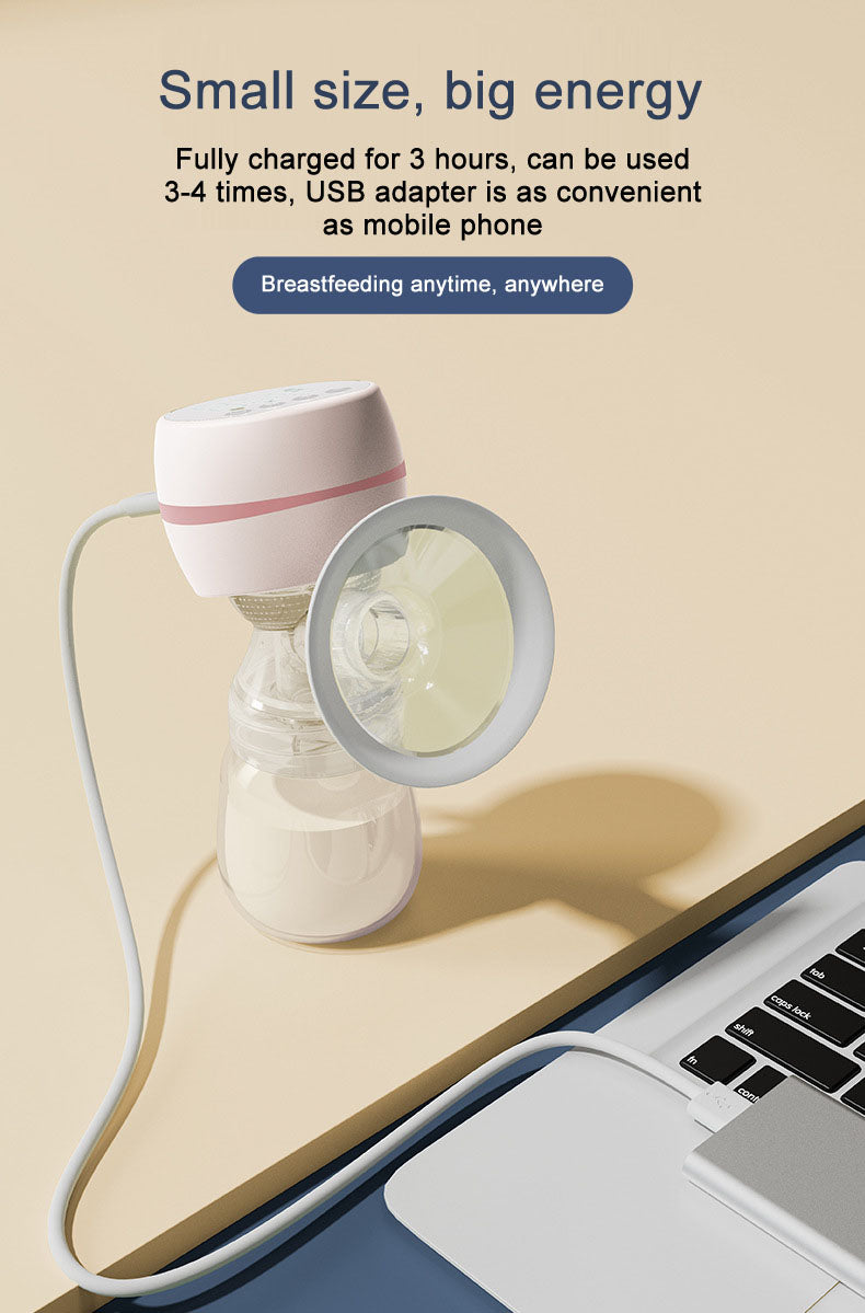 Automatic Electric Baby Breastfeeding Bottle Breast Pump Portable