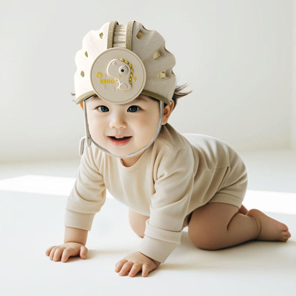 Baby Safety Helmet for flat head with Soft Cushion Harness Set