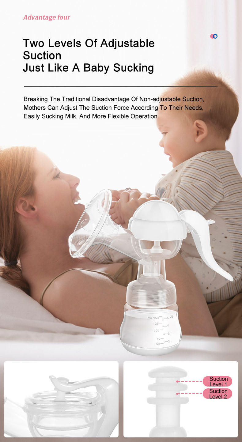 Portable Manual Breast Pump