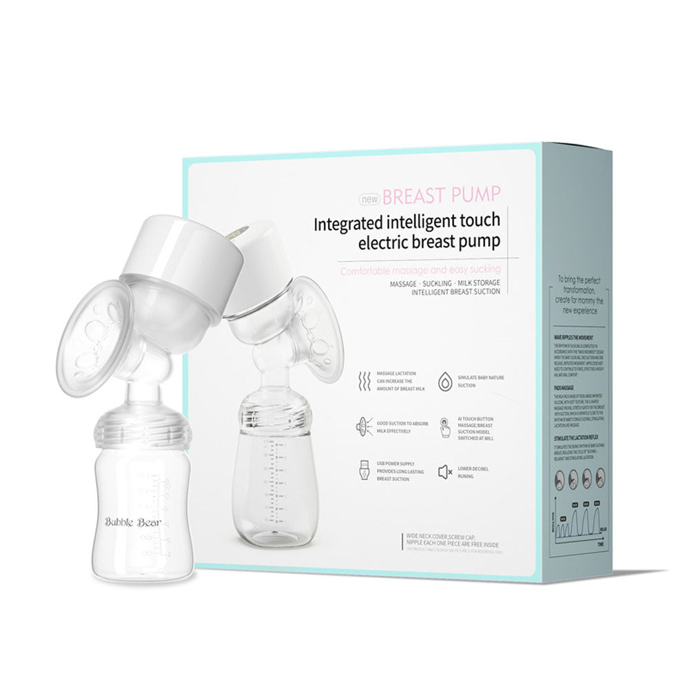 Electric breast pump portable silent integrated strong suction