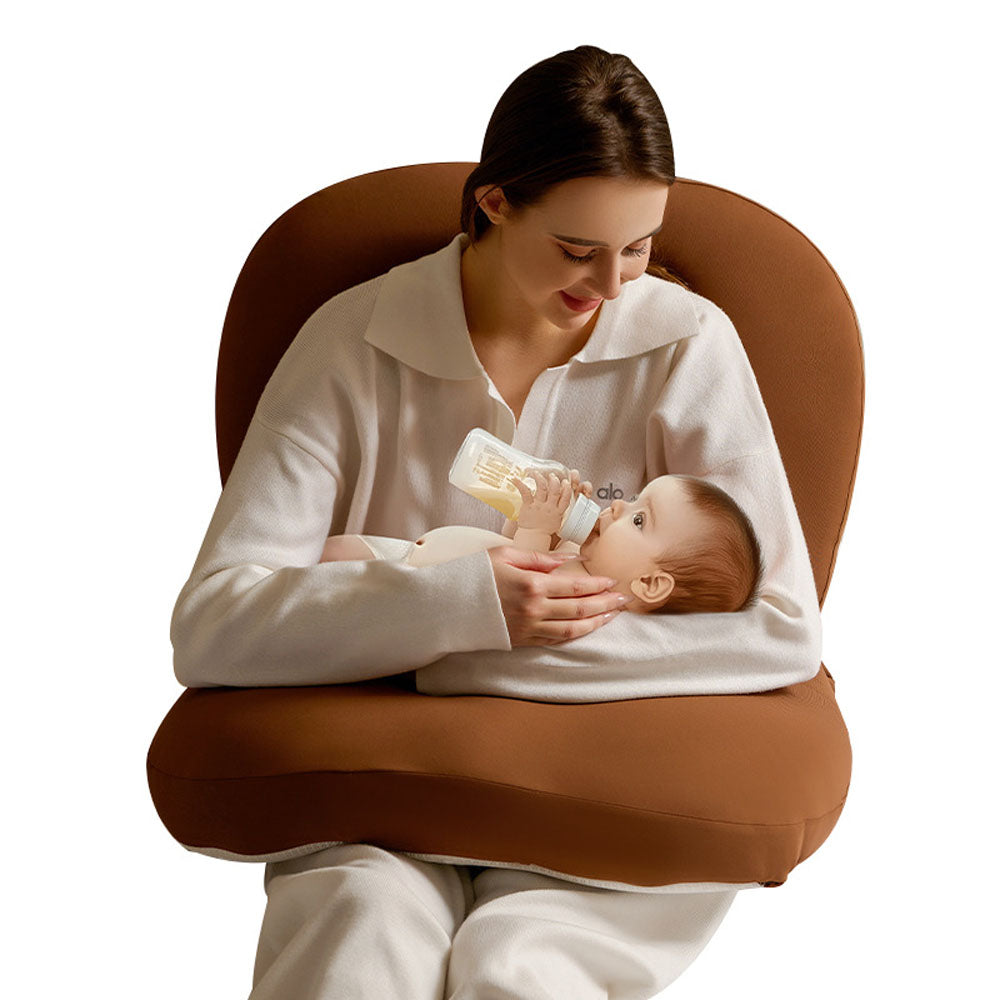 Mom Nursing Ergonomic Breastfeeding Pillow Slope Anti Reflux Baby Lounger 6-in-1 function