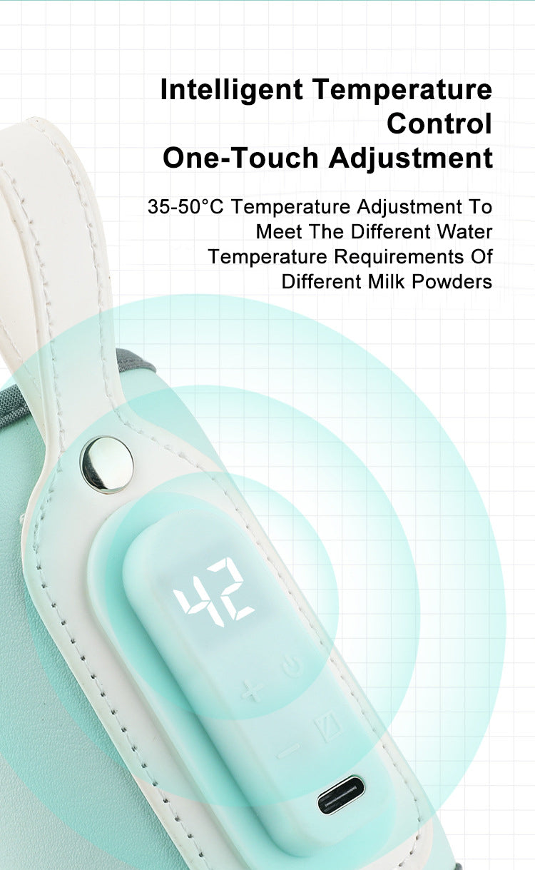 Baby Bottle Warmer with Digital Display Bottle Cover