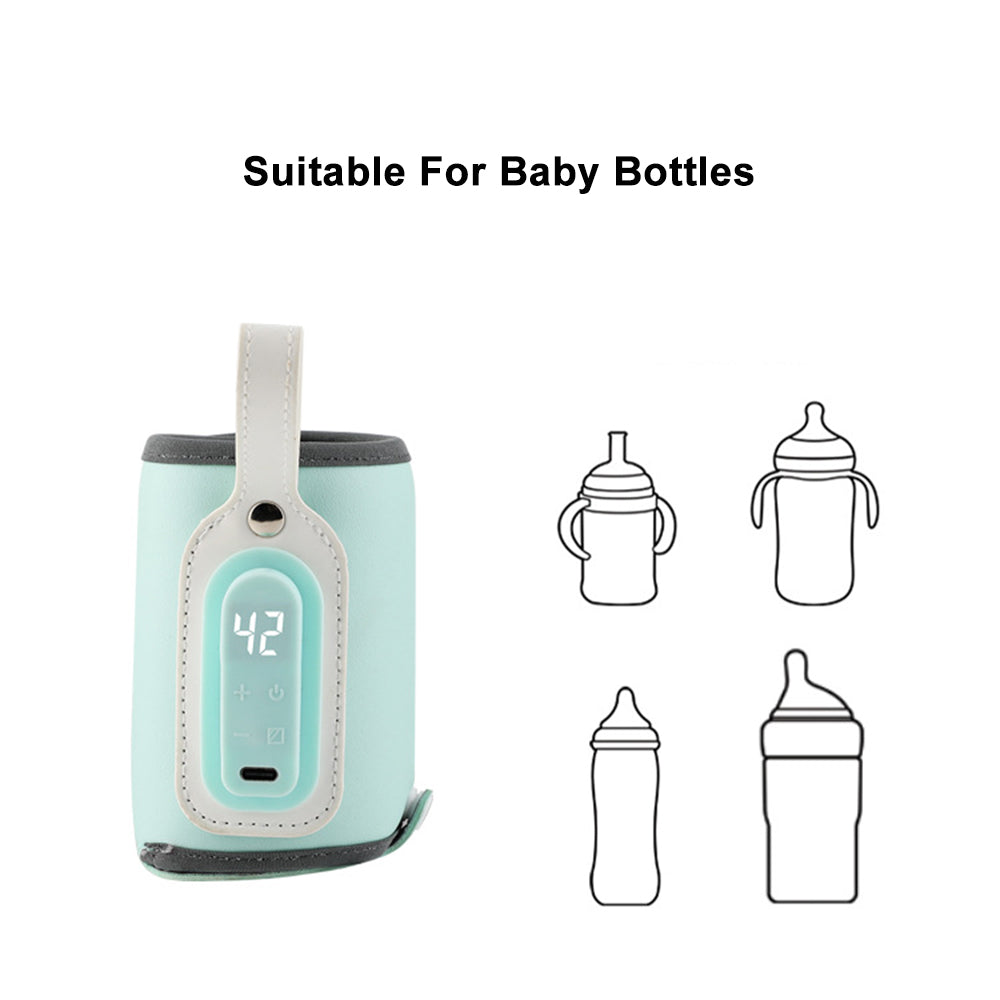 Baby Bottle Warmer with Digital Display Bottle Cover