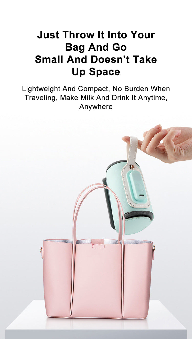 Baby Bottle Warmer with Digital Display Bottle Cover