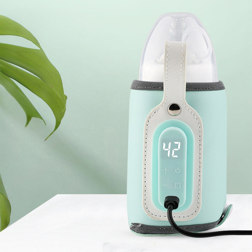 Baby Bottle Warmer with Digital Display Bottle Cover