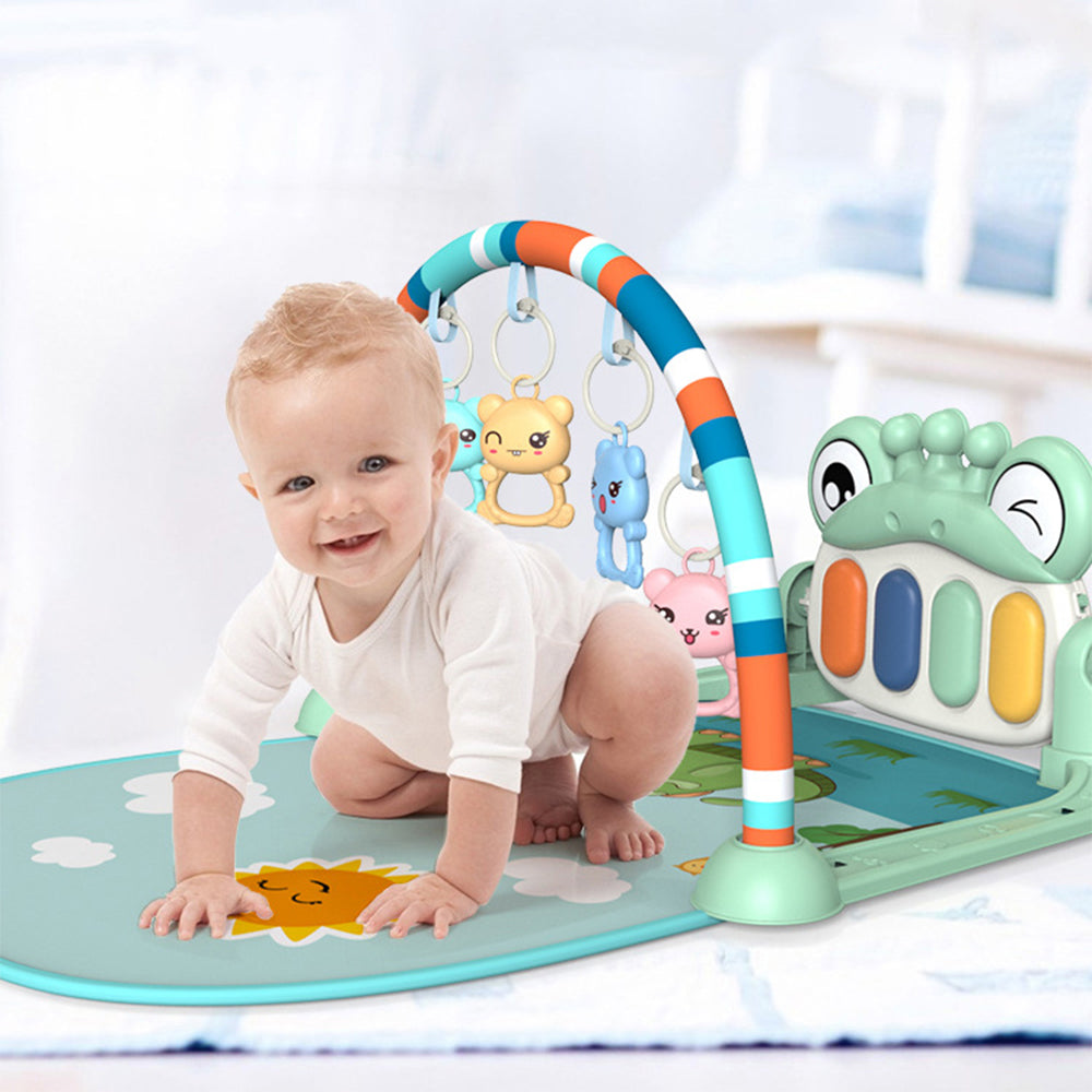 Baby Gym Game Mat Music Pedal Piano Toy 0-36 Months Newborn