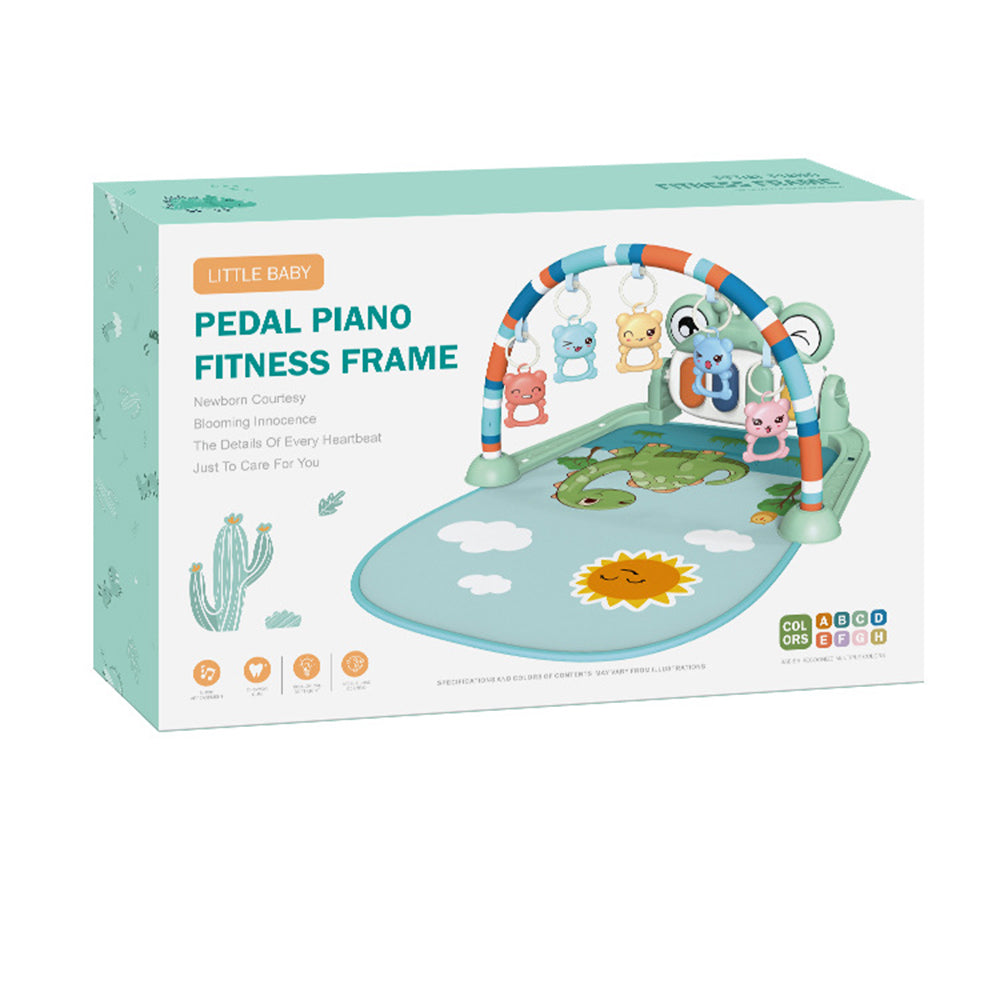 Baby Gym Game Mat Music Pedal Piano Toy 0-36 Months Newborn