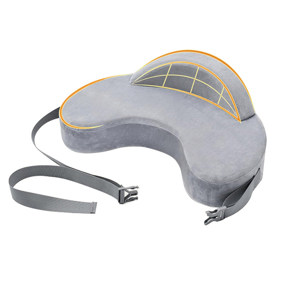 Mom Nursing Pillow Adjustable Breastfeeding Pillow for Mom & Baby Comfort with Back Support
